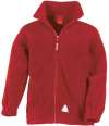 RS36B R36J/Y Result Kids/Youths Polartherm™ Fleece Jacket Red colour image